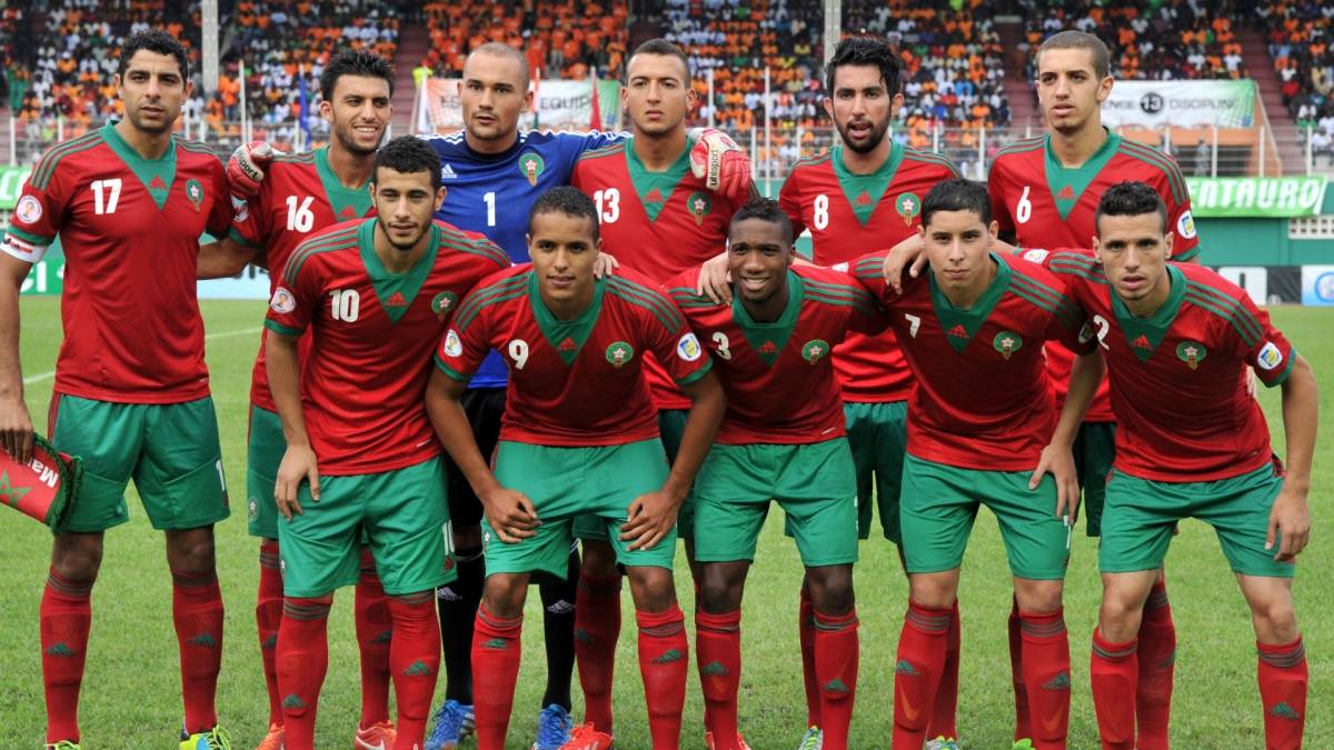 Cliquer pour agrandir : Maroc Photo de l’équipe Maroc